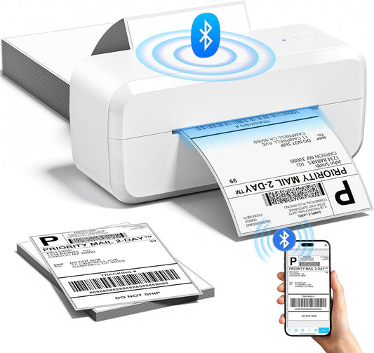 Portable Printers Wireless for Travel, WiFi & Bluetooth Mobile Printer